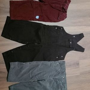 Jacadi and pumpkin patch pant/overall bundle